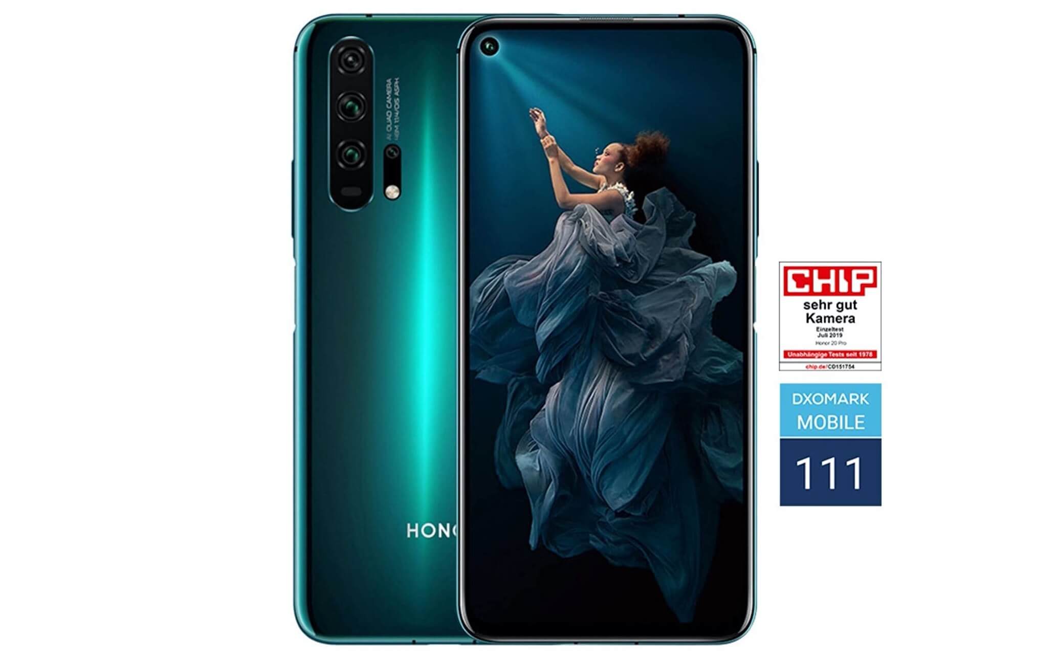 华为荣耀 honor 20 pro 智能手机 8gb/256gb(幻影蓝)