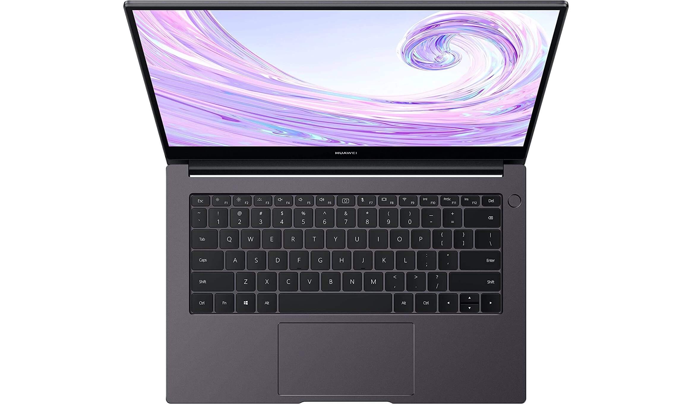 华为huawei matebook d 14寸超级本 灰色 (ryzen 5 3500u/8gb/256gb