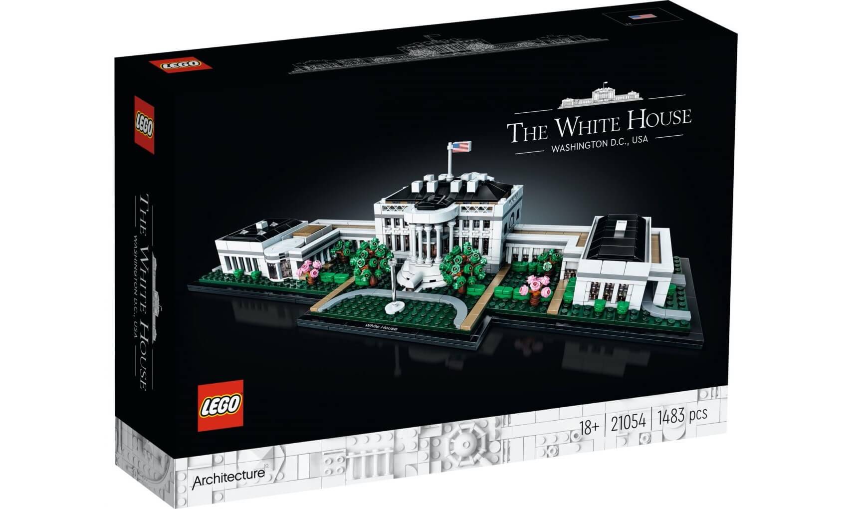 乐高建筑系列 lego architecture 21054 the white house 白宫,到手61