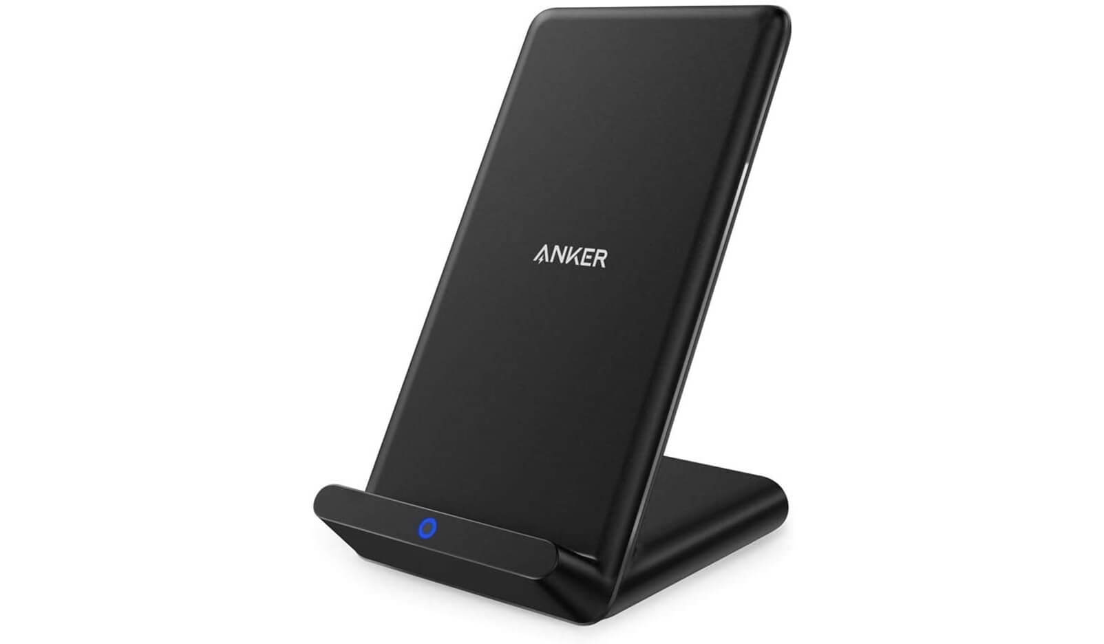 anker powerport wireless 5 立式无线充电器 支持iphone和安卓手机