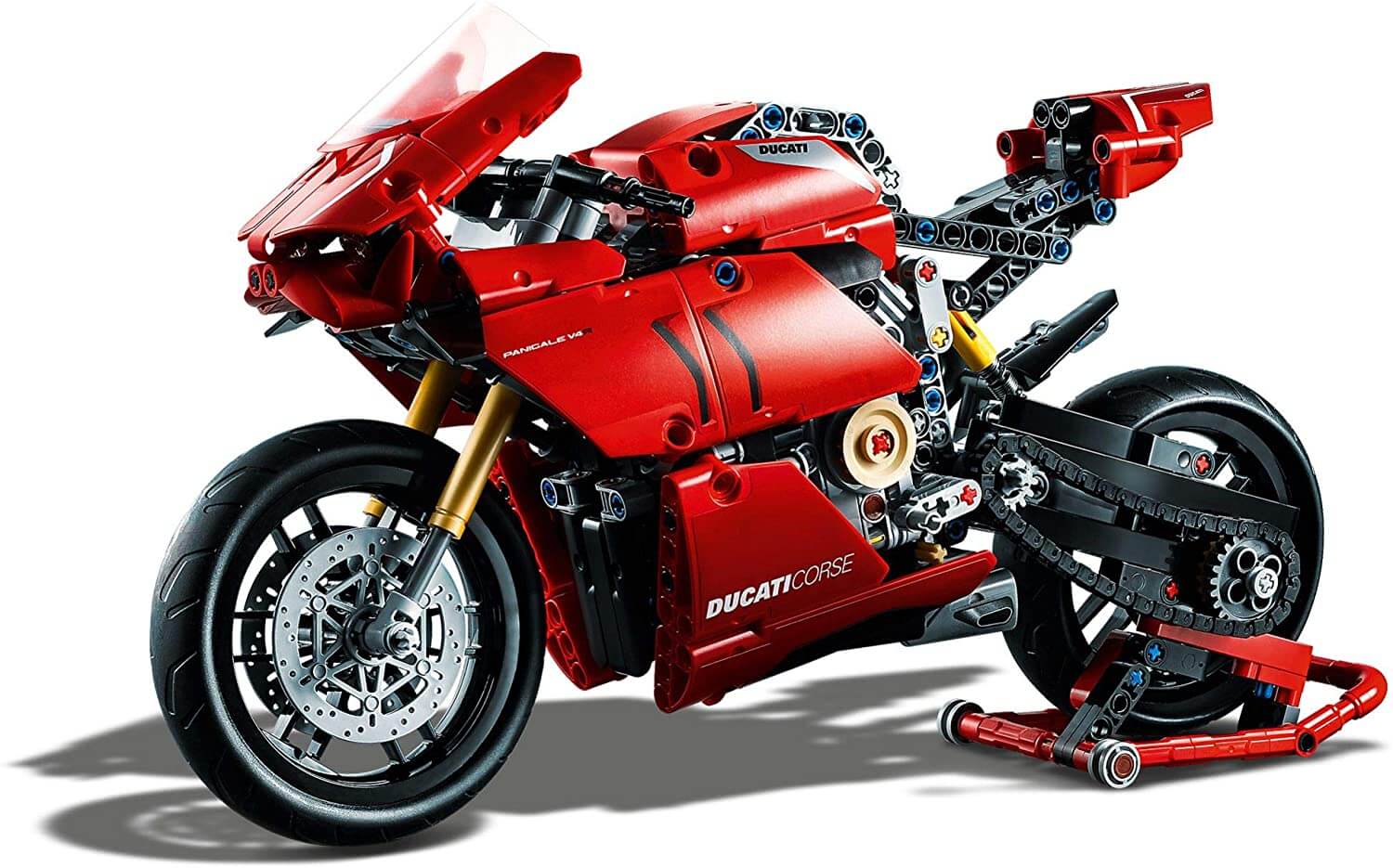 乐高机械组 lego technic 42107 杜卡迪panigale v4 r 赛道摩托,到手