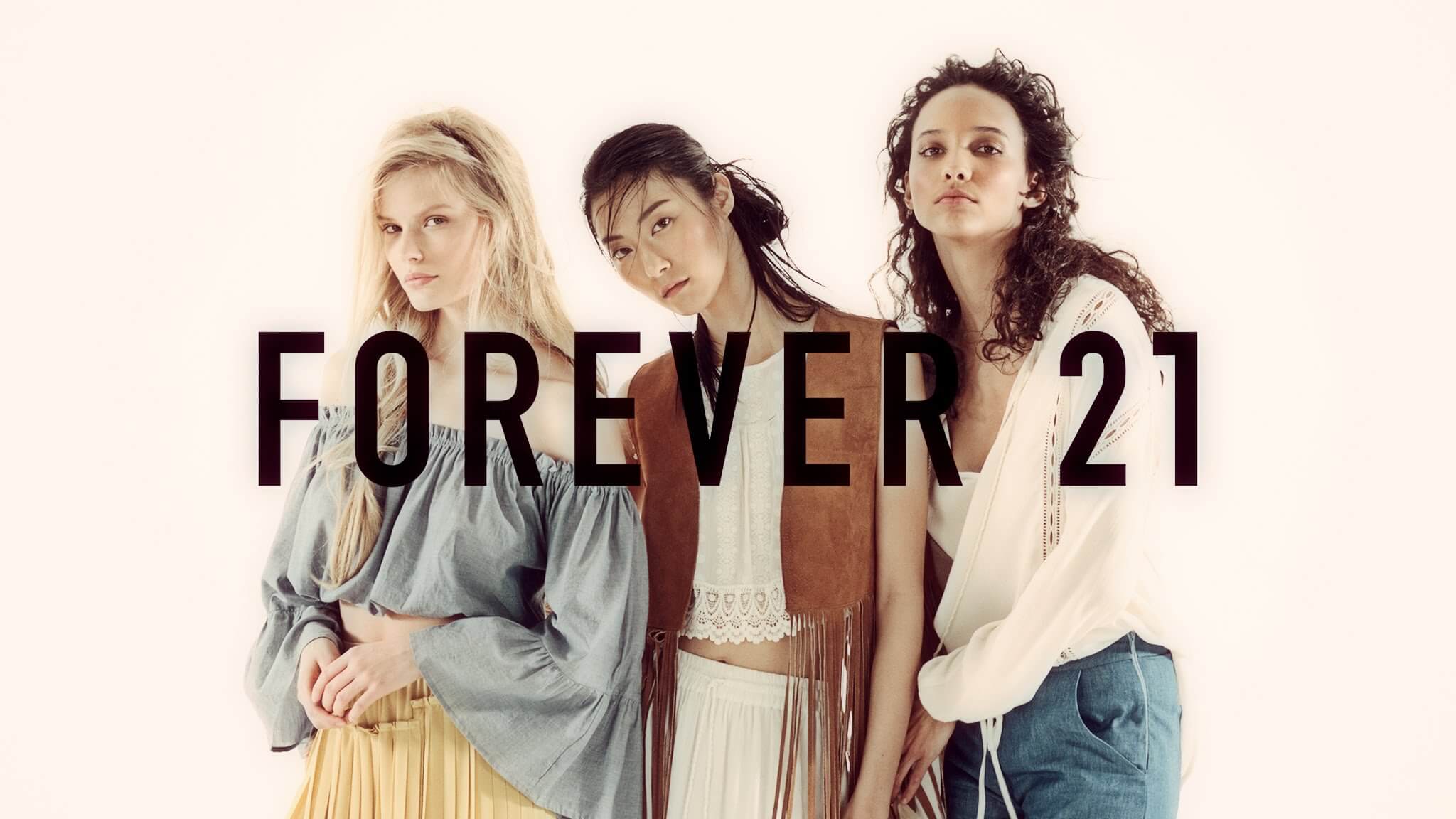 最受美国年轻人欢迎的时尚品牌Forever21全场3折!特价!