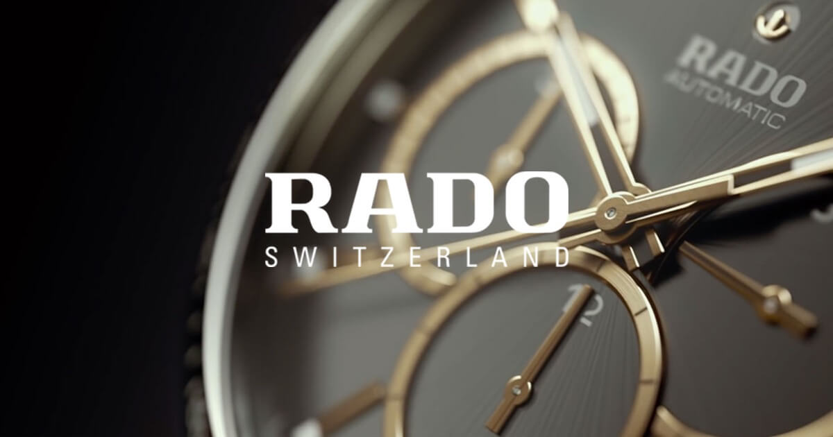 瑞士著名腕表品牌 RADO 雷达表手表，到手999.99欧，原价2,490欧特价！