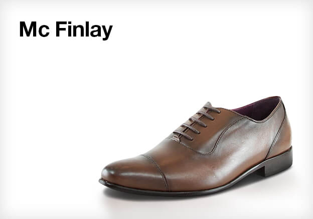法国男士皮鞋品牌 Mc Finlay 全场4折闪购！
