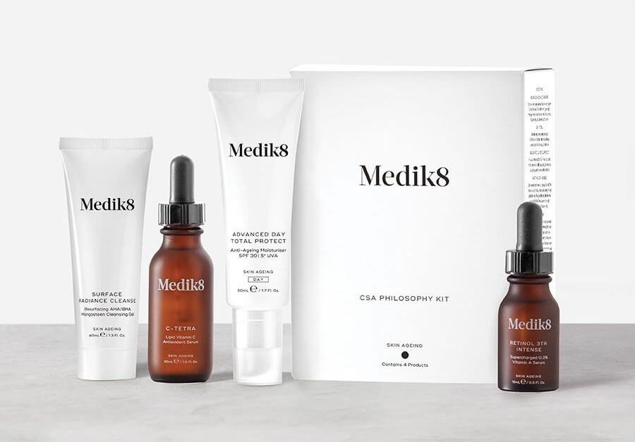 敏感肌救星 英国专业医美品牌 Medik8 全场75折!Medik8 抗氧化血橙Vc精华 到手29欧!