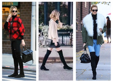 EDITED全场低至3折+折上85折!Edited lorence过膝靴,原价99.9欧,折后42.4欧!