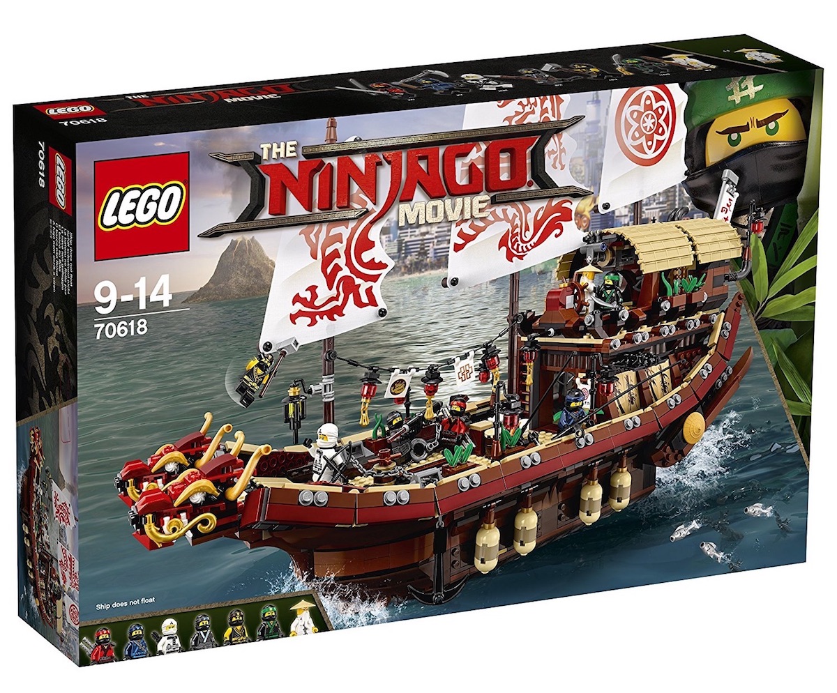 2017年8月新品LEGO 幻影忍者系列之忍者使命号龙船，原价169.99欧，现仅95.99欧！适合9-14岁！全德免邮！
