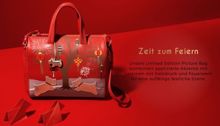 英国本土品牌Radley London全场9折!快收英伦小狗包!