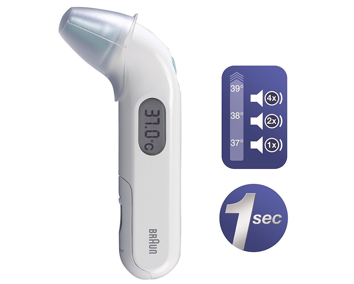 Braun博朗红外耳温枪IRT3030 ThermoScan 3，现在到手19.16欧！！