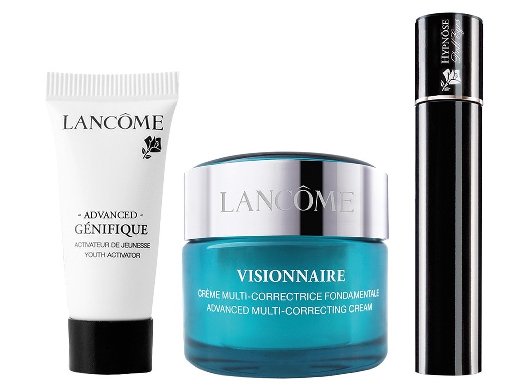 兰蔻 LANCÔME Visionnaire 超抗痕微整形超值套装 15ml面霜+5ml小黑瓶+2ml睫毛膏 现在到手9.99欧!!