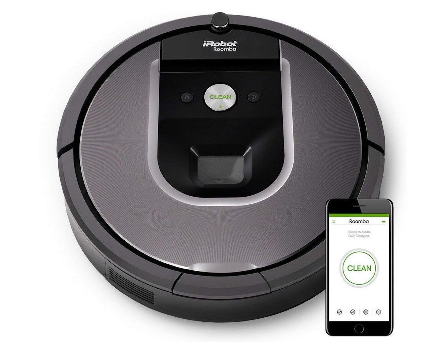 史低!iRobot 顶级扫地机器人 iRobot Roomba 960 + Braava 390t 擦地机器人套装特价 809欧! 相当于6.4折!闪购!限今日!