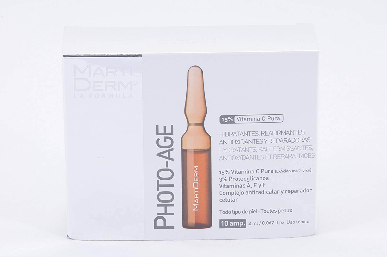 来自西班牙的安瓶鼻祖MARTIDERM Photo AGE 10x2ml,折后仅26.17欧! 史低特价