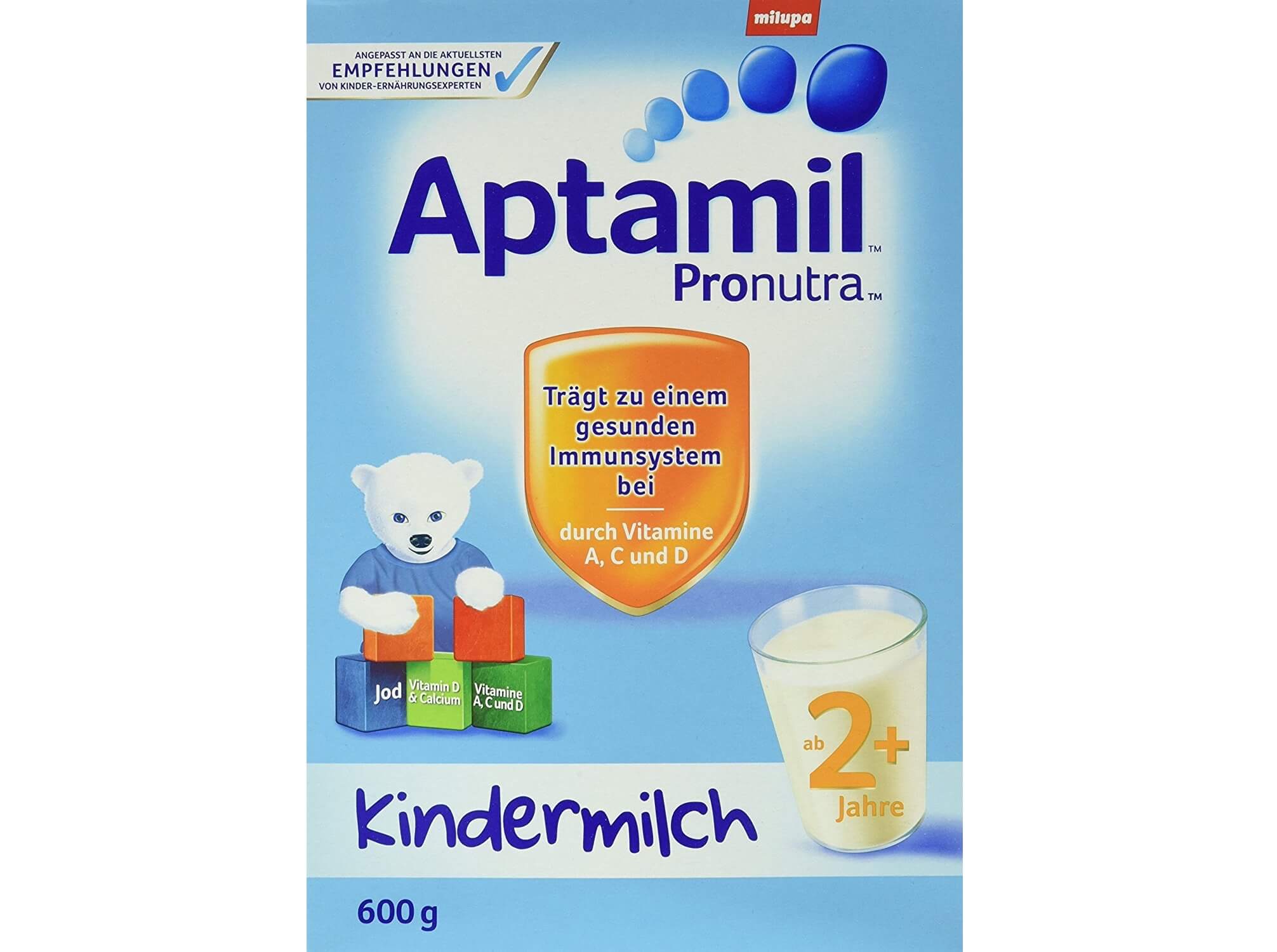 爱他美 Aptamil 2+ 奶粉600克 5盒装，到手44欧！平均盒8.8欧，适合2岁以上宝宝！