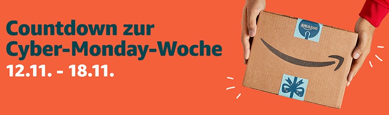 德亚黑色星期五活动 Amazon Cyber Monday 2018 预热开始!超过1000种产品,限时特价活动!