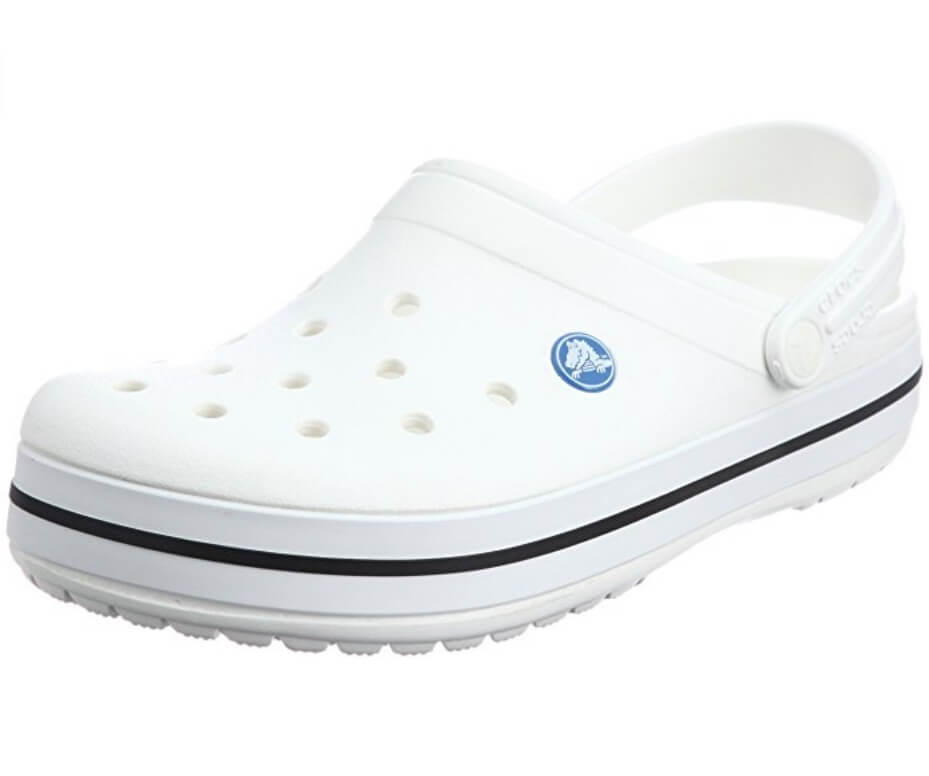 卡洛驰 Crocs Crocband U 女士洞洞鞋 白色,特价13.59起!原价49.99欧!特价!