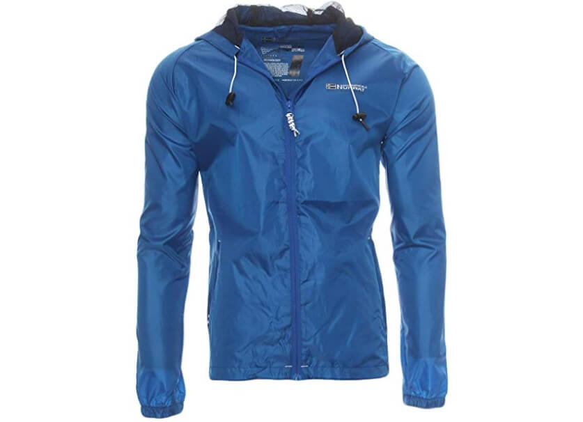 加拿大著名户外品牌挪威地理 Geographical Norway 特价! 男士连帽雨衣特价16.9欧!