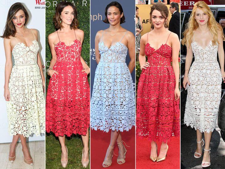 Self-Portrait 全场新品全场8折!春季新款蕾丝裙上市!真的太仙了!!