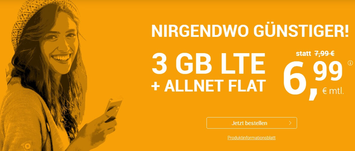 Winsim新年大促!包月所有网络电话/短信+3GB上网,欧盟漫游,月租只要6.99欧+免接通费!