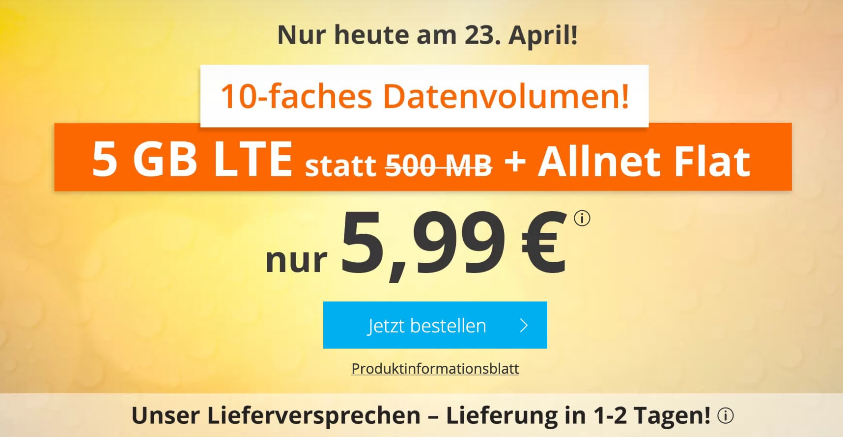 推荐德国手机合同！包月电话+短信+5GB流量现在只要5.99欧！O2网络！