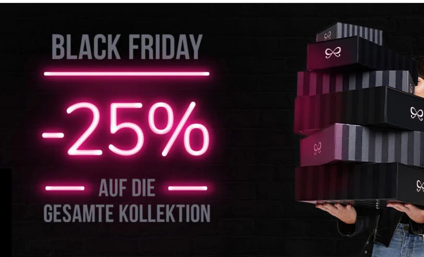 荷兰百年高品质内衣品牌 Hunkemöller 官网黑五周活动开始!全场75折!