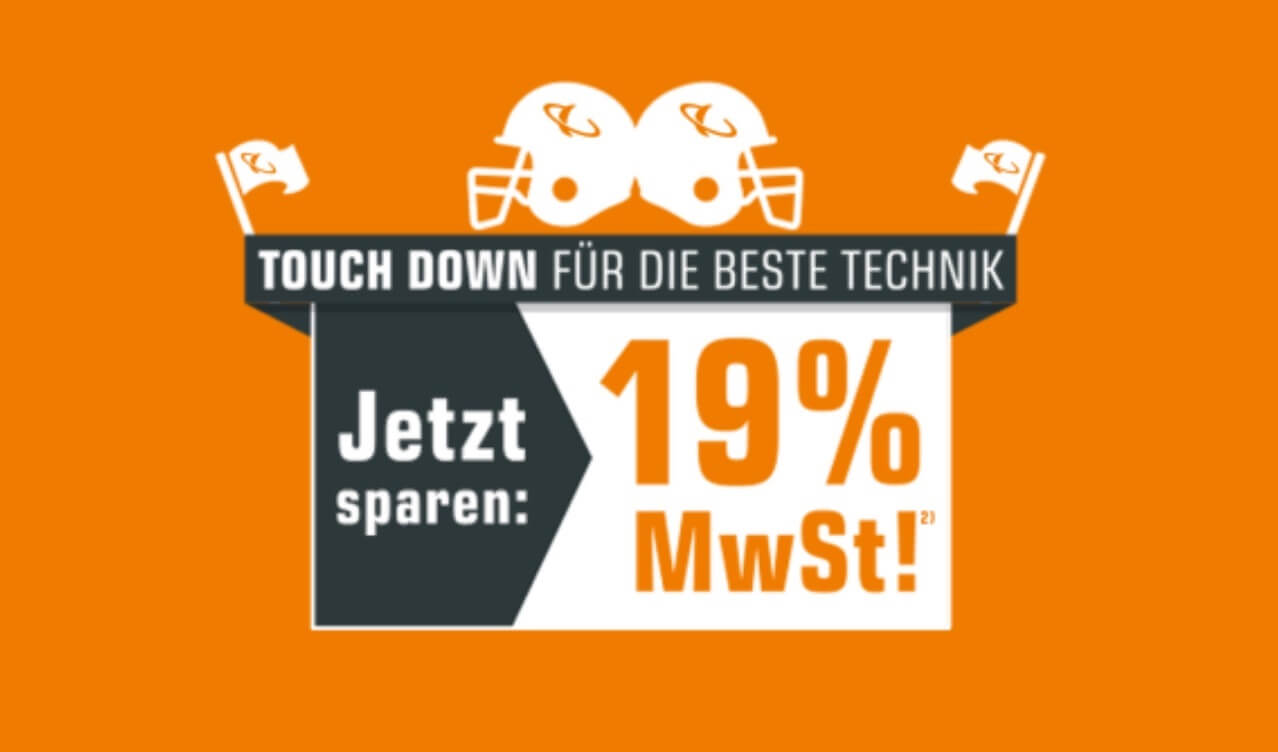 德国电器商城Saturn全场退19%增值税活动!已打折商品也适用!收Switch游戏机 家用电器 笔记本电脑 数码相机等!还有最好2小时!!