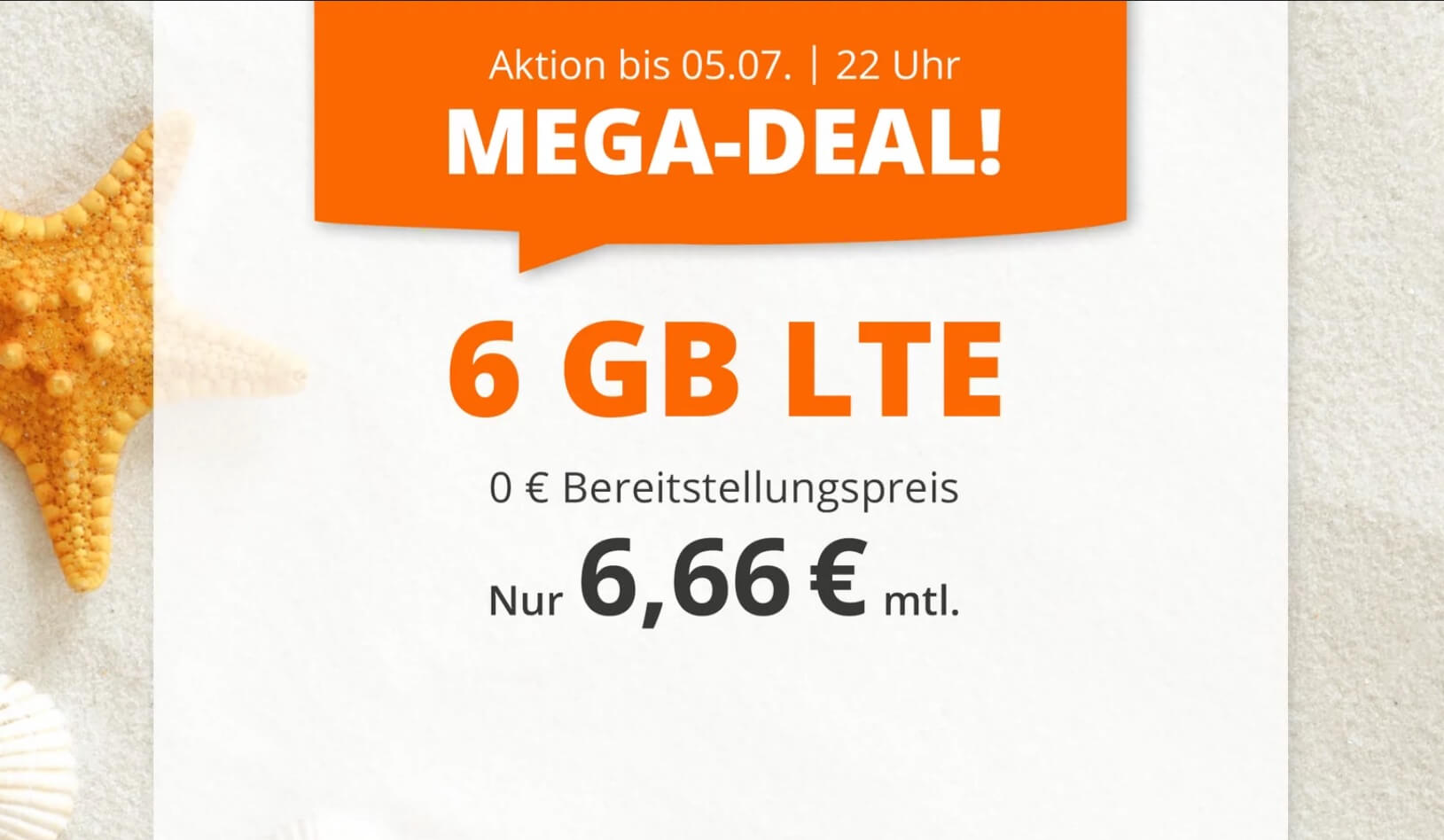 O2网络包月德国境内网络电话/短信+6GB上网 欧盟漫游,到手6.66欧,原价12.99欧!!