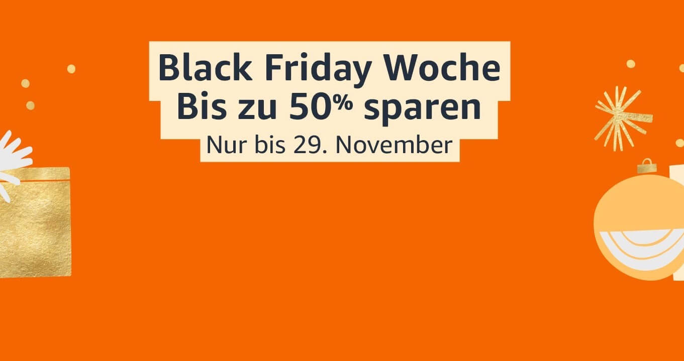 德亚黑色星期五活动 Amazon Black Friday Woche 2021 活动开始！超过1000种产品，限时特价活动！