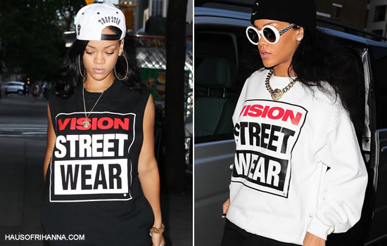 蕾哈娜同款Vision Street Wear卫衣，原价49.99欧，到手9.99欧！