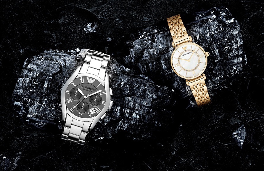 Emporio Armani全场4.5折!Emporio Armani 阿玛尼经典男女腕表,经典款折后最低只要110欧!