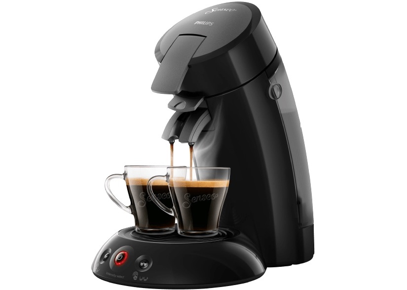 Philips飞利浦 HD7817/69 Senseo 咖啡机，现在55.99欧，送100个咖啡胶囊 + 再送价值11.99欧2个SENSEO的咖啡玻璃杯！