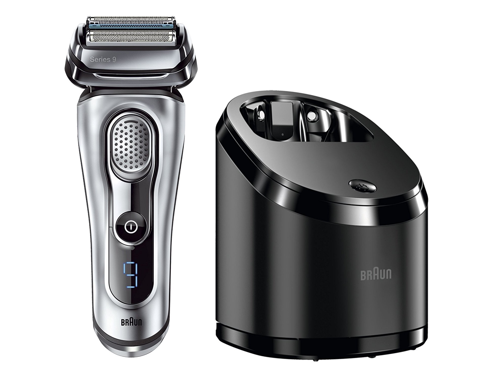 BRAUN 旗舰9系 9290CC全自动干湿两用剃须刀 声波科技 复合刀头 钛合金材质，原价469.99欧，到手206欧！特价！