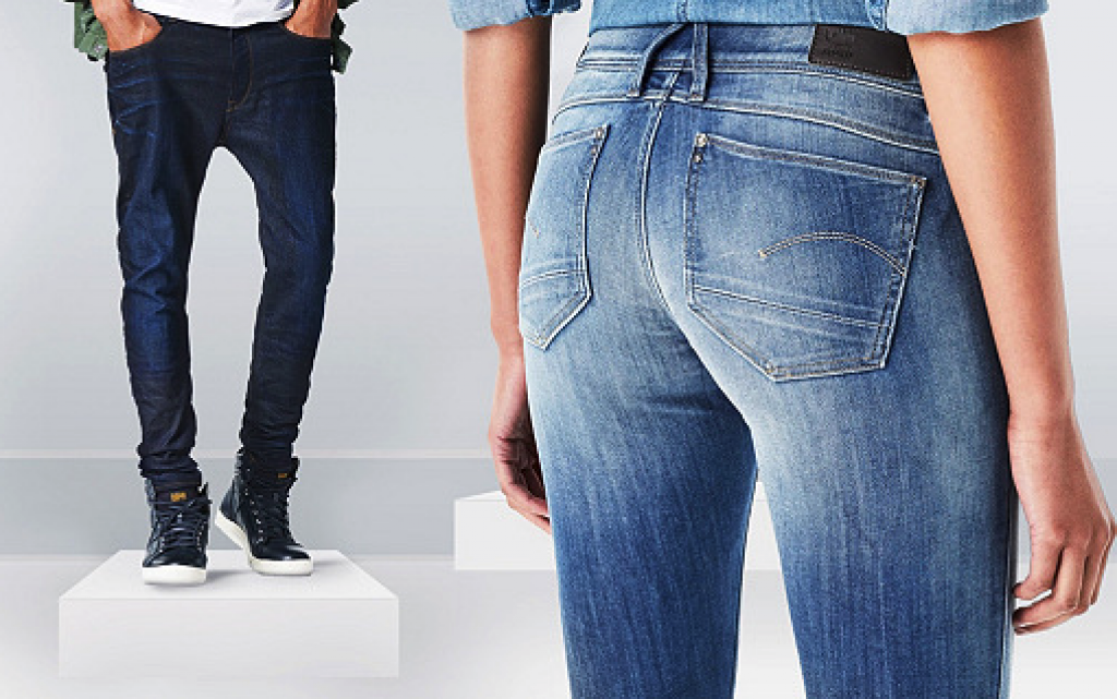 荷兰时尚大牌G-Star男女牛仔裤,原价99.95欧,到手39欧!闪购!