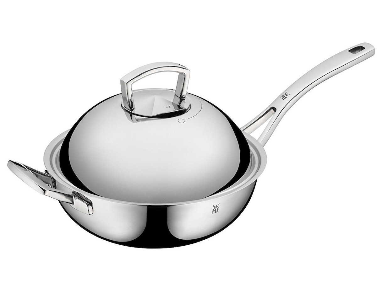 福腾堡 WMF Multiply不锈钢中华炒锅套装 带蒸屉+锅盖 Ø28cm，到手115.99欧，原价179欧！