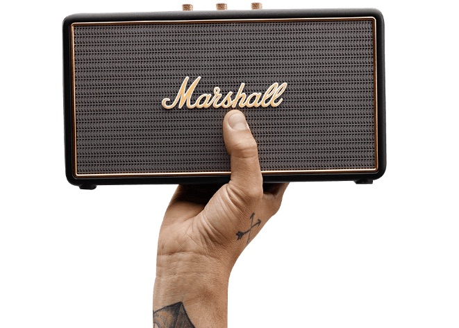 为摇滚而生!马歇尔Marshall Stockwell 蓝牙HIFI音箱,现在到手111欧!!特价!