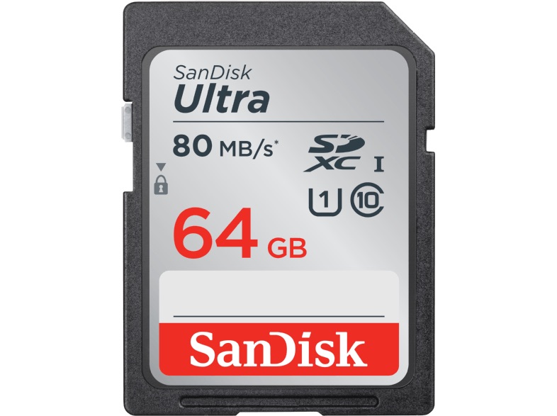 闪迪 Sandisk Ultra SDXC 高速闪存卡 64GB,到手9.99欧,原价12.99欧!特价!