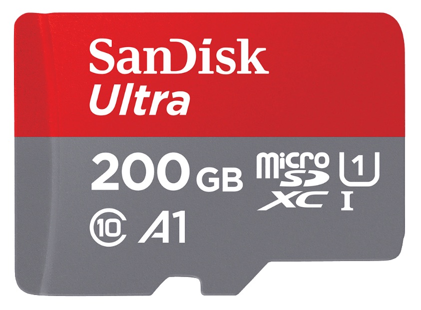 Sandisk Ultra UHS-I Micro-SDXC 200GB 超大容量闪存卡，原价89.99欧，到手59欧！