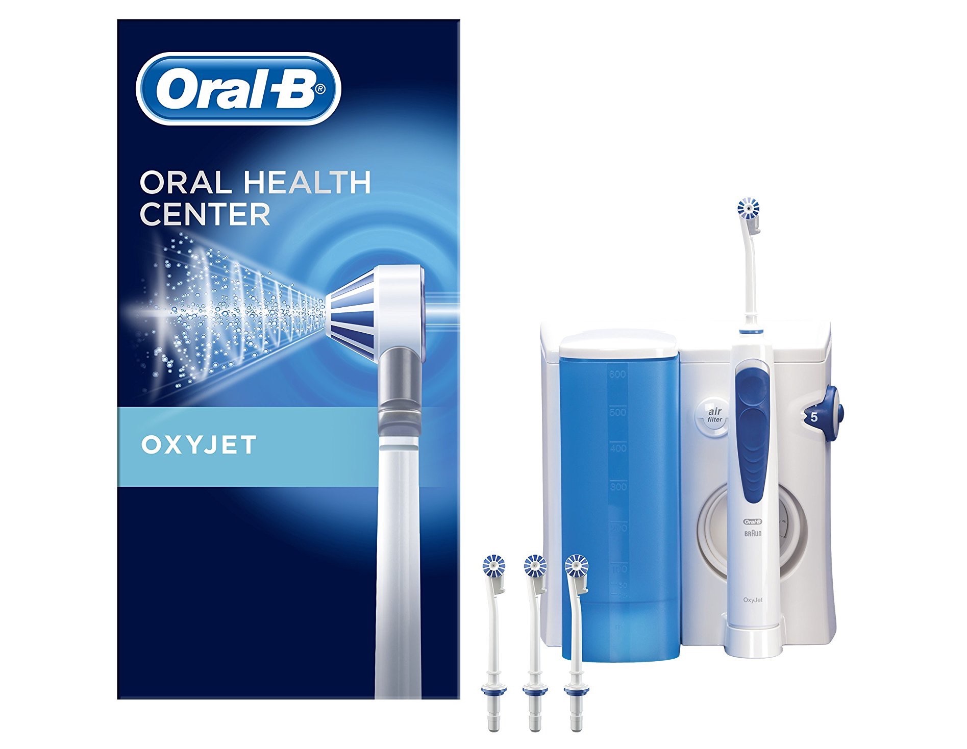 独有Oxyjet冲洗技术 敏感牙龈也适用！德国博朗 Oral-B OxyJet 口腔护理中心水牙线冲牙器，到手48.59欧，原价99.99欧！全德免邮！