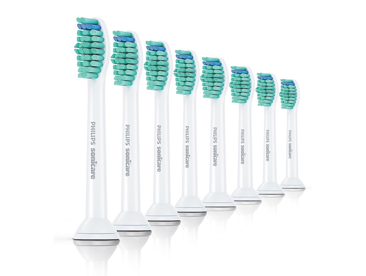 超热卖! 飞利浦 Philips Sonicare HX6018/07 Original ProResults 标准牙刷头 适合飞利浦钻石声波牙刷 8只装,到手24.95欧,原价39.99欧!特价!