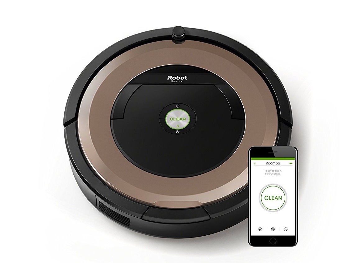 iRobot Roomba 895 智能扫地机器人 5倍强劲吸力 WiFi遥控 毛发克星 防过敏,到手197.7欧,原价388.4欧!特价!