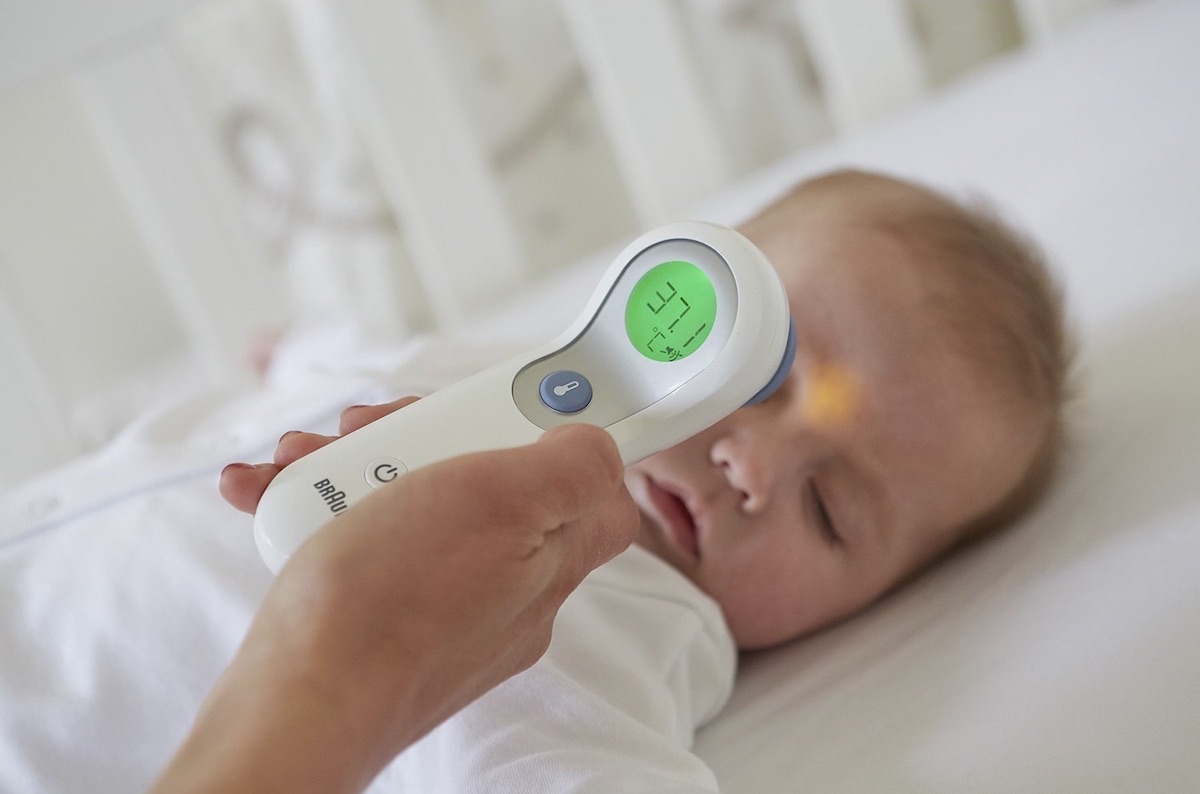 博朗 Braun NTF3000 非接触家用儿童红外线额温枪，到手35.9欧，原价64.99欧！！