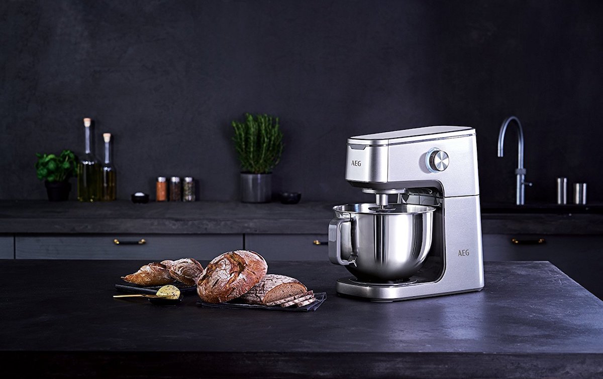 AEG KM 7300 高端全能厨师机 全不锈钢材质,到手229欧,原价649.95欧!
