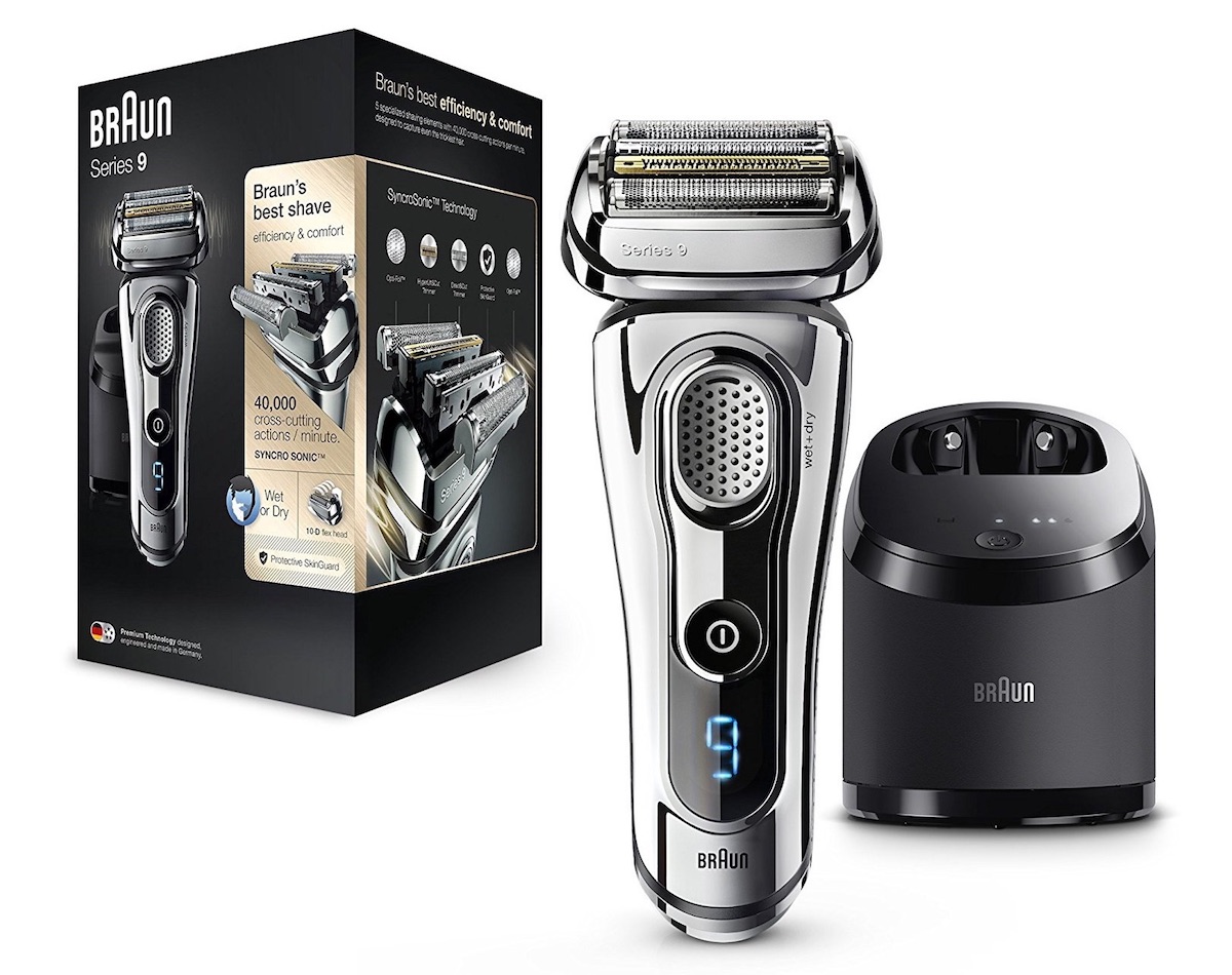 博朗旗舰9系 Braun 9295CC 全自动剃须刀 升级5刀头组合,原价469.99欧,到手179欧!特价!