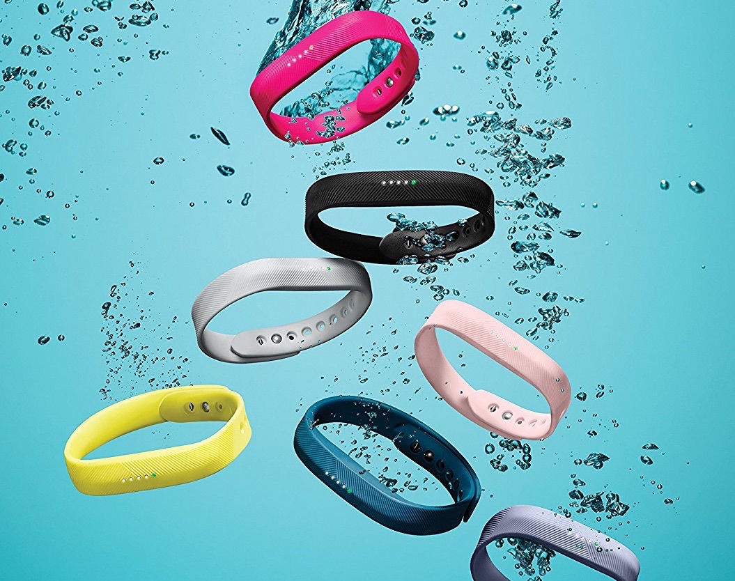 Fitbit Flex 2 智能时尚运动手环 防水蓝牙无线计步器 游泳运动，原价99.95欧，到手67.88欧！
