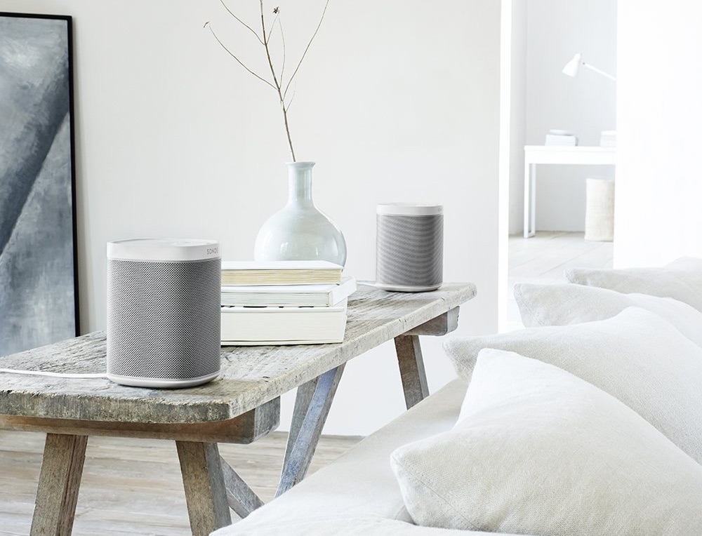 Sonos Play 1 无线智能音箱两件装 小巧紧凑音质通透，原价357.98欧，到手299.99欧！