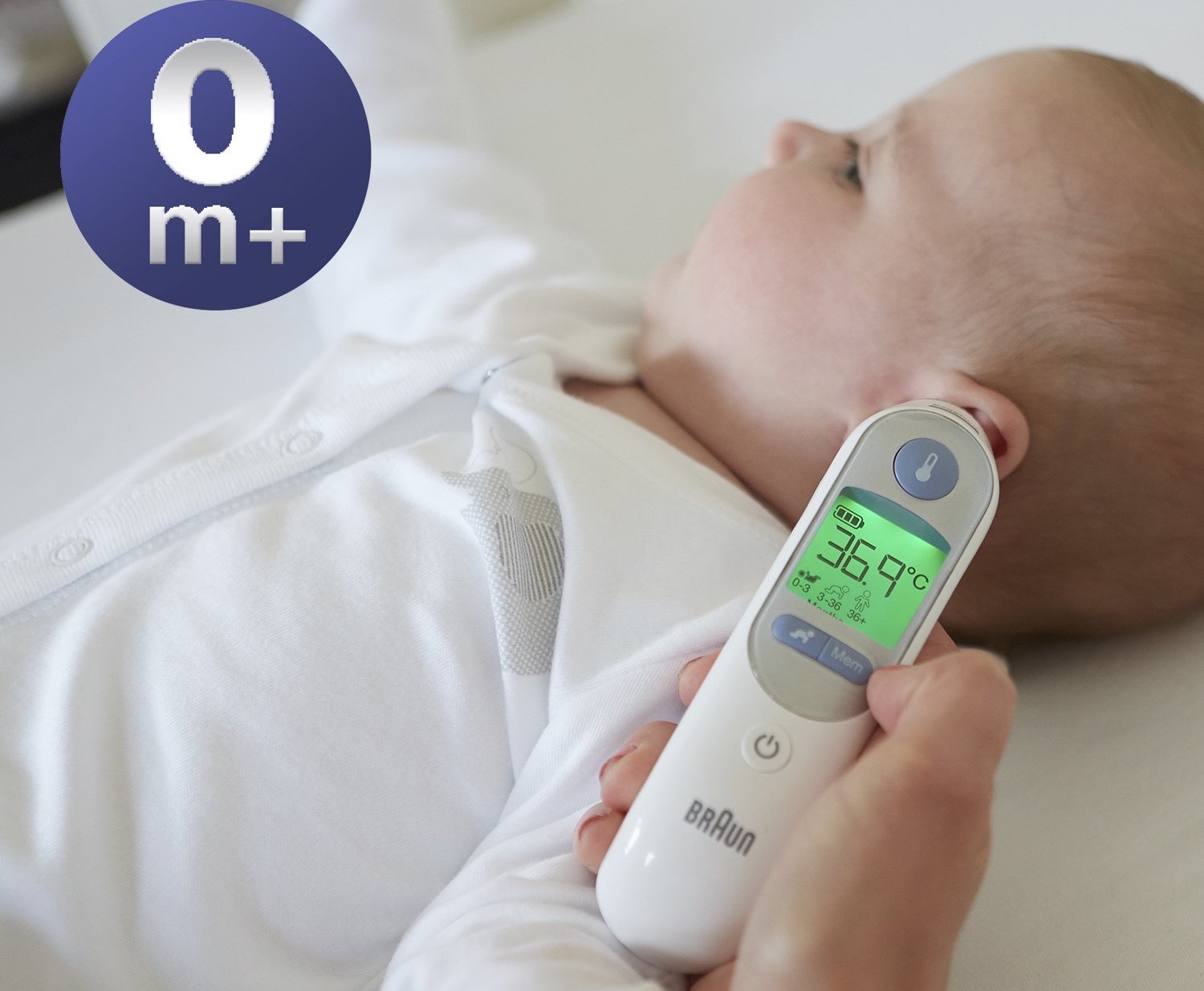 博朗 Braun ThermoScan 7 Infrarot IRT6520 婴幼儿红外线耳温枪，到手35.69欧，原价88.49欧！！