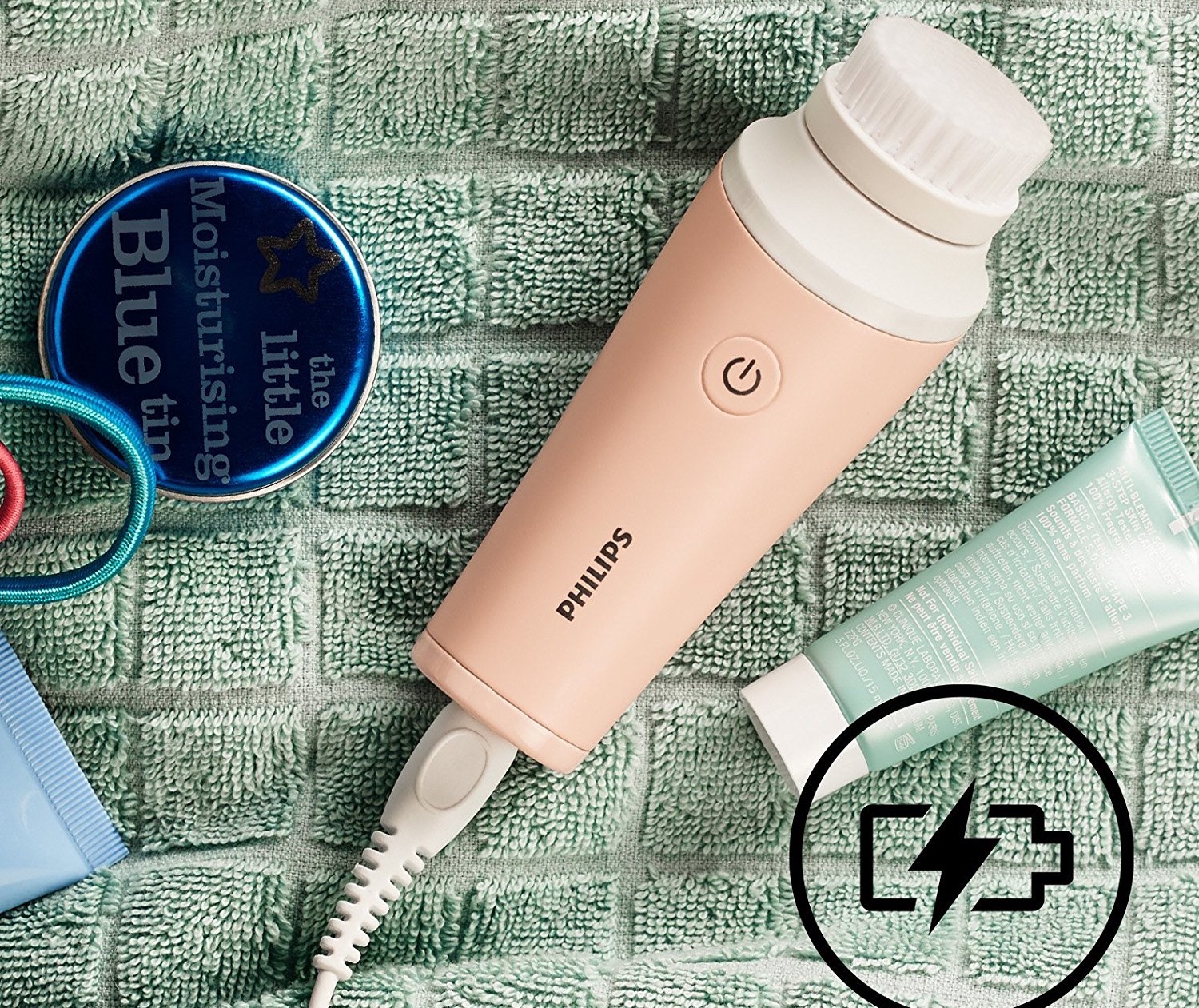 飞利浦 Philips VisaPure Mini BSC111/06 迷你洁肤仪洗脸仪,到手39.99欧,原价59.99欧!