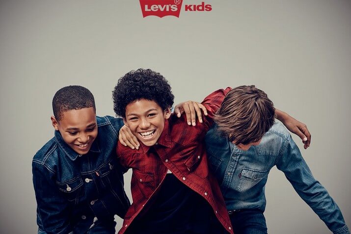 牛仔大牌李维斯 Levi's 童装 全场5折!