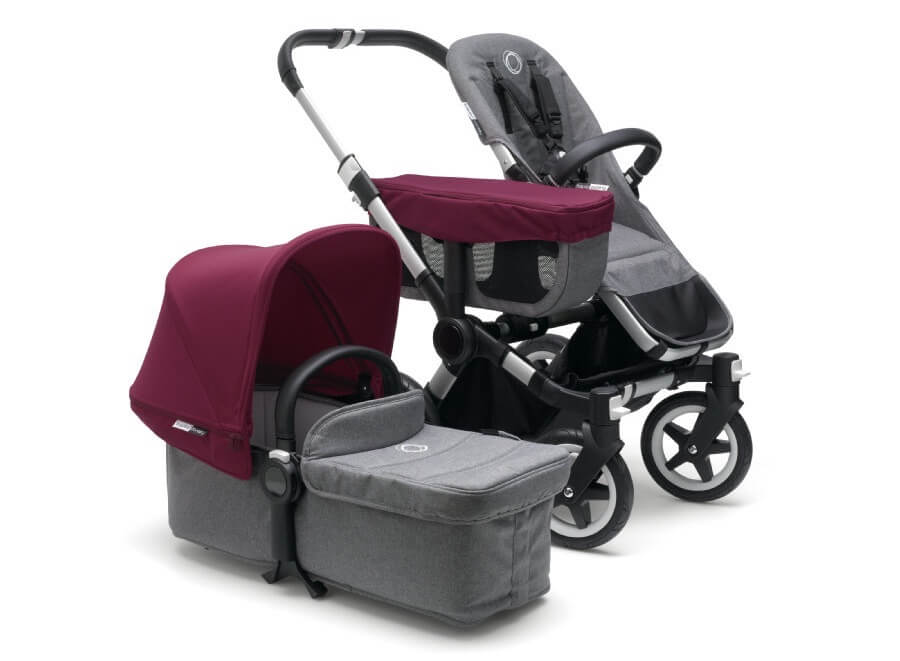 bugaboo Donkey 2 Mono complete 双人模式可转换童车 适合双胞胎或者兄弟姐妹，现在到手919.99欧！！