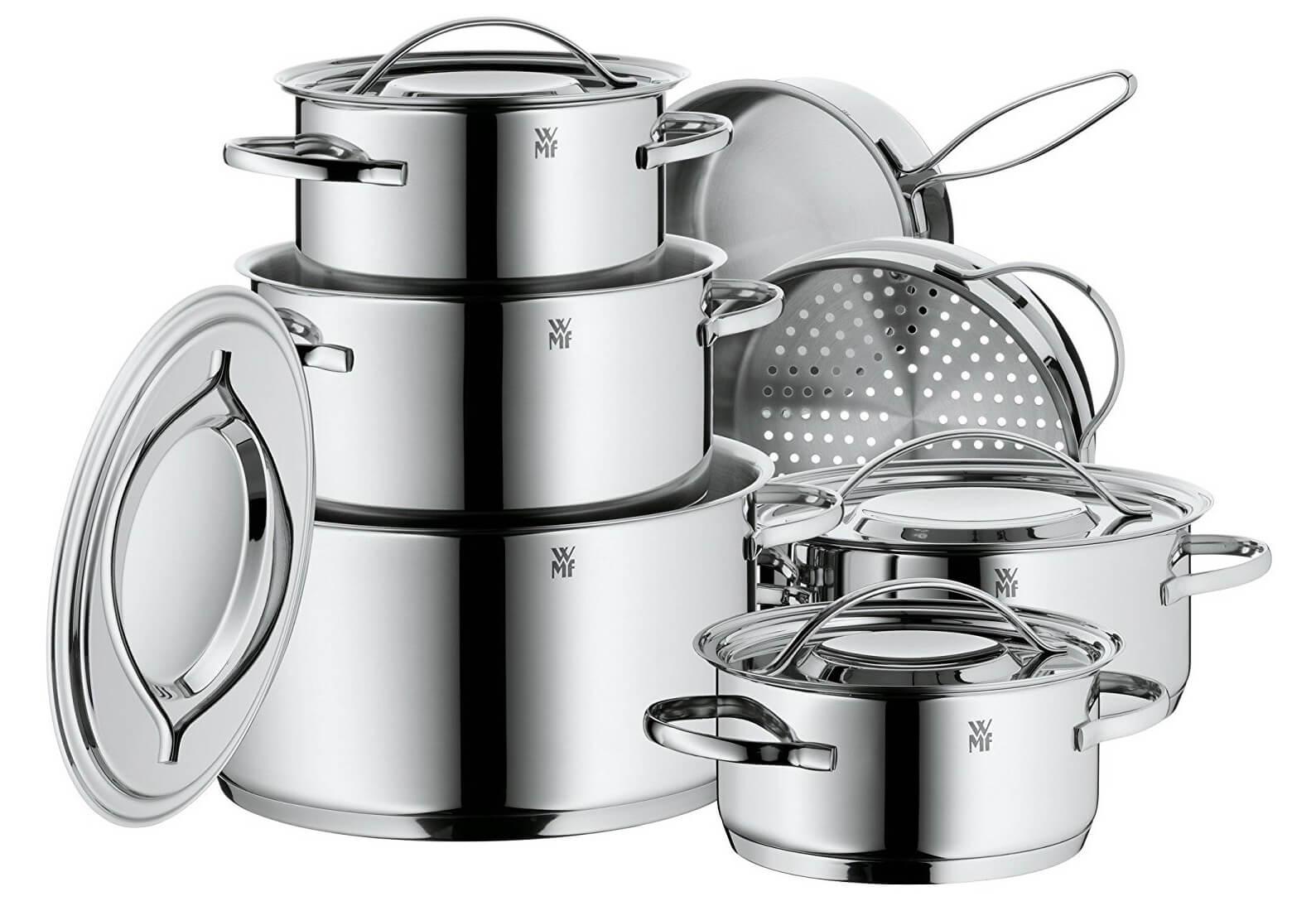德亚爆款!福腾宝 WMF Gala Plus 不锈钢锅具 7件套,到手183.99欧,原价329欧!全德免邮!