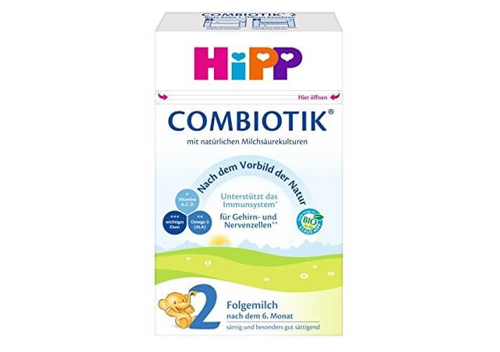 喜宝 HiPP Combiotik 2段奶粉 4 x 600g 2岁以上宝宝适用,到手35.04欧,原价43.8欧!!